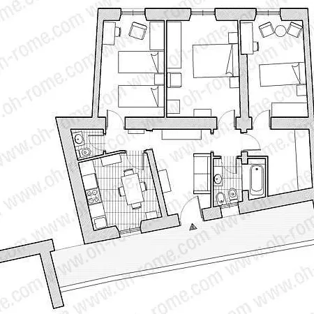 Oltre Le Mura شقة روما
